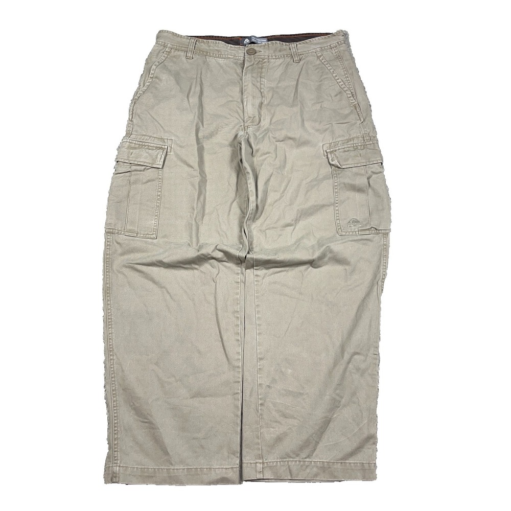 Vintage Y2K Nike ACG Cargo Pants Men 36x30 Khaki Tan Baggy Skate Loose FIt Adult